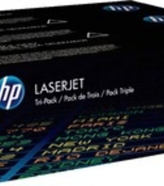 Картридж лазерный комплект HP CF372AM голубой/пурпурный/желтый для Color Laser Jet CP2025, CM2320mfp (3 х 2800)