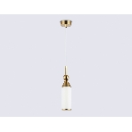 Светильник Ambrella light LH55271 BS/FR латунь/белый матовый E14 max 40W D65*1500, фото5