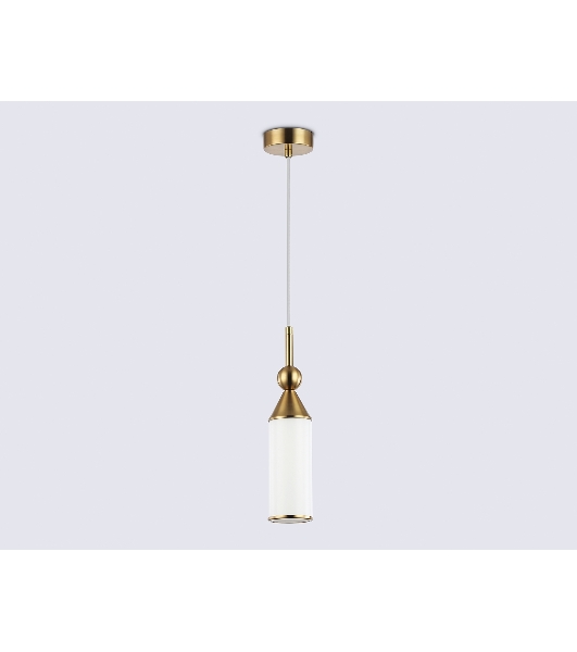 Светильник Ambrella light LH55271 BS/FR латунь/белый матовый E14 max 40W D65*1500