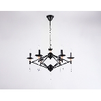 Светильник Ambrella light TR9597/6 BK черный E14/6 max 40W D660*880, фото2
