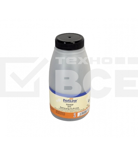 Тонер для принтеров Samsung CLP-310/320/325/360/Phaser 6125/6130 Black 50гр ProfiLine Фасовка РФ