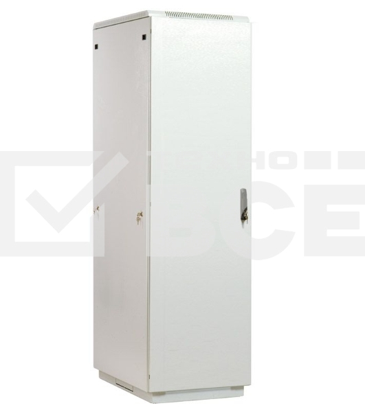 Шкаф телеком. напольный 42U (600x800) дверь металл (ШТК-М-42.6.8-3ААА) (3 коробки)
