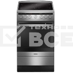 Плита электрическая Hansa FCCX64000 серебристый, конфорок 4 шт, духовка 69 л, 60 см x 85 см x 60 см, фото3