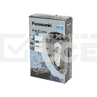 Бритва сетчатая Panasonic ES-GA21 реж.эл.:3 питан.:аккум. черный/серый