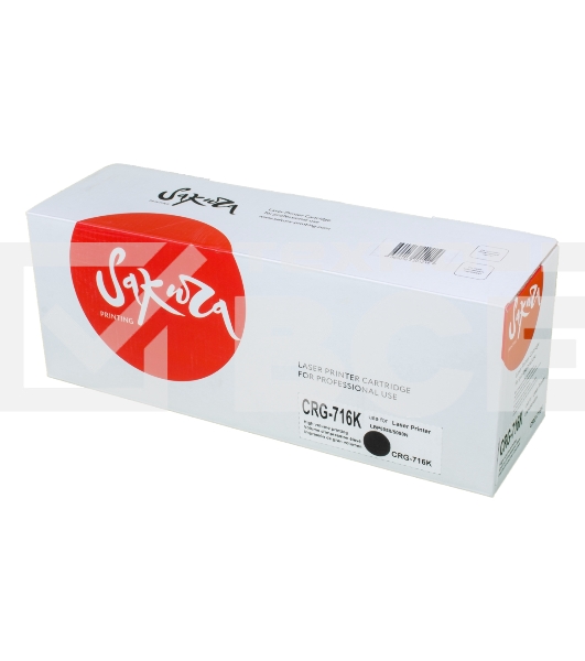 Картридж лазерный Sakura CRG716K/CB540A для HP Color LJ CM1312MFP/CP1215/CP1515/CP1518/Canon i-SENSYS LBP 5050/MF8030CN/8050CN/HP Color LJ CM1312MFP/CP1215/CP1515/CP1518б, черный, 2300 к.