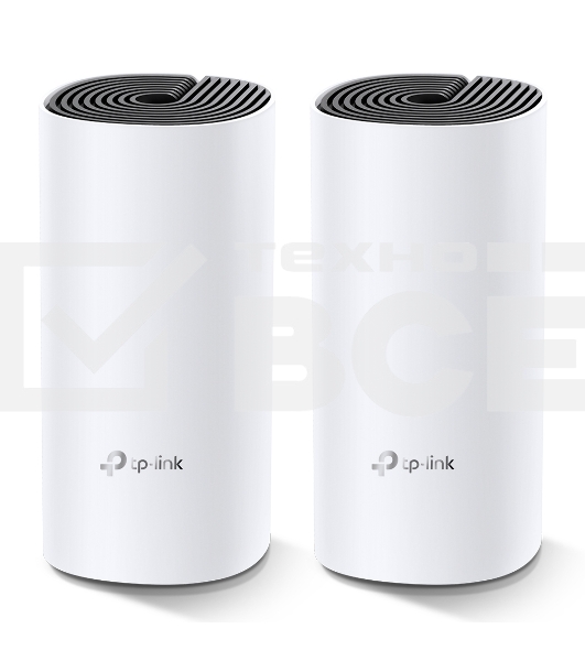 Бесшовный Mesh роутер TP-Link Deco M4 (DECO M4(3-PACK)) AC1200 10/100/1000BASE-TX (упак.:3шт)