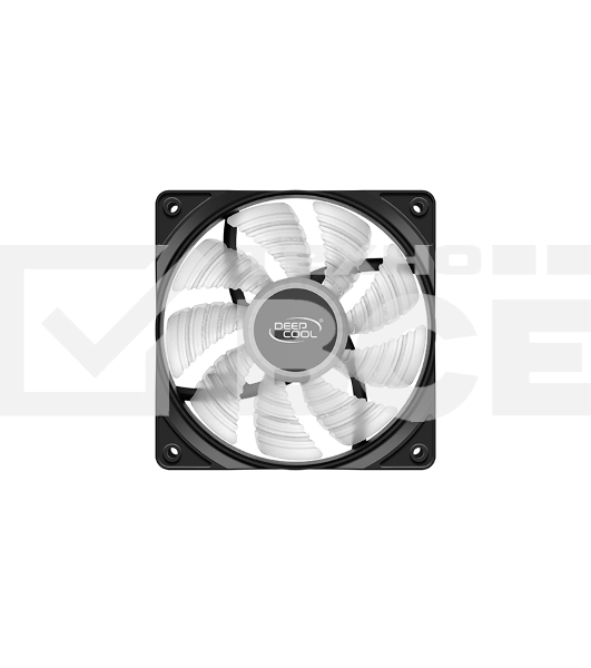 Вентилятор для корпуса DEEPCOOL RF120W черный, 120 мм, 1300 об/мин, 21.9 дБ, 3 pin