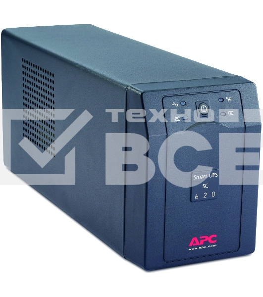 Источник бесперебойного питания APC Smart-UPS SC SC620I 390Вт 620ВА черный