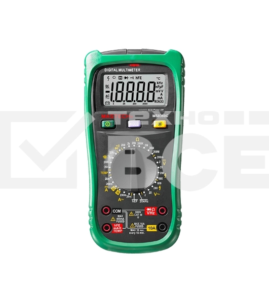 Профессиональный мультиметр MASTECH MS8360C 13-2027