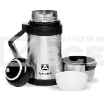 Термос Арктика, 201-1000, универсальная пробка, 1 л, с ручкой + чашка, холод/тепло 20 ч, фото3