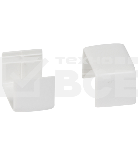 Накладка на стык кабель-канала LEGRAND 033602 20x12.5мм, цвет белый