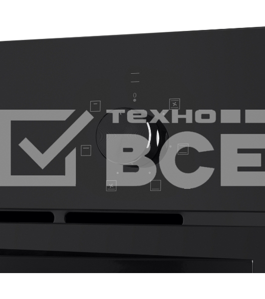 Духовой шкаф электрический Maunfeld EOEC.586B2 черный, встраиваемый