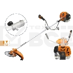 Мотокоса CARVER GBC-052MS3лс 2х-тактный 52см3 1л нож 230мм леска2.4мм, фото 1