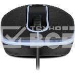 Мышь проводная SVEN RX-90 черный, 1000 dpi, USB, кнопки - 3, фото2