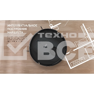 Пылесос-робот Red Solution RV-RL6100S 35Вт черный