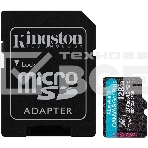Карта памяти Kingston 128GB microSDXC Canvas Go Plus 170R A2 U3 V30 Card + ADP EAN: 740617301182, фото4