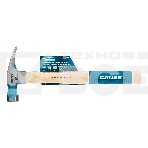 Молоток-гвоздодер Gross 10418 American hickory 450г, угол 75, магнит, обрезиненная рукоятка, фото 1