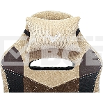 Кресло игровое Бюрократ VIKING 6 KNIGHT BR FABRIC коричневый, крестовина металл/пластик, фото24