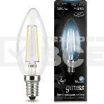 Светодиодная лампа GAUSS 103801207 LED Filament Свеча E14 7W 580lm 4100К 1/10/50, фото2