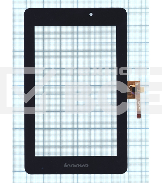 Сенсорное стекло (тачскрин) для Lenovo LePad S2007, черное
