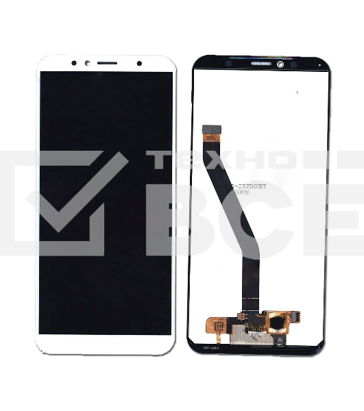 Дисплей для Huawei Honor 7A Pro Honor 7C  Y6 2018 Y6 Prime 2018 белый