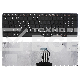 Клавиатура для ноутбука Lenovo IdeaPad Z560 Z565 G570 G770 черная с рамкой