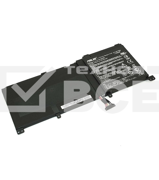 Аккумуляторная батарея для ноутбукa Asus N501 (C41N1524) 15.2V 60Wh черный Orig