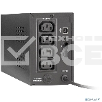 Источник бесперебойного питания ExeGate EP285476RUS Power Smart ULB-850.LCD.AVR.C13.RJ.USB <850VA/480W, LCD, AVR, 4*IEC-C13, RJ45/11, USB, Black>, фото3