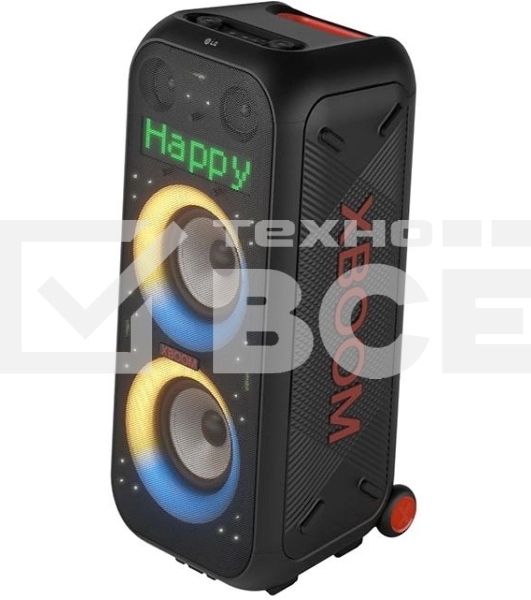 Минисистема LG XBOOM XL9T черный/красный 1000Вт USB BT