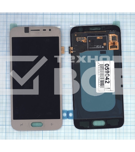Дисплей для Samsung Galaxy J2 (2018) SM-J250F золотой