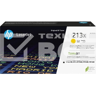 Картридж лазерный HP 213X Yellow High Yield Original LaserJet Toner Cartridge