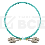 Патч-корд волоконно-оптический ExeGate FC-D-503-SC-SC-1M-LSZH (Шнур ВО MM 50/125 (OM3), SC/UPC-SC/UPC, Duplex, LSZH, 1м), фото2