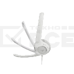Гарнитура проводная с микрофоном Logitech H390 белый 1.9м накладные USB оголовье (981-001288), фото8