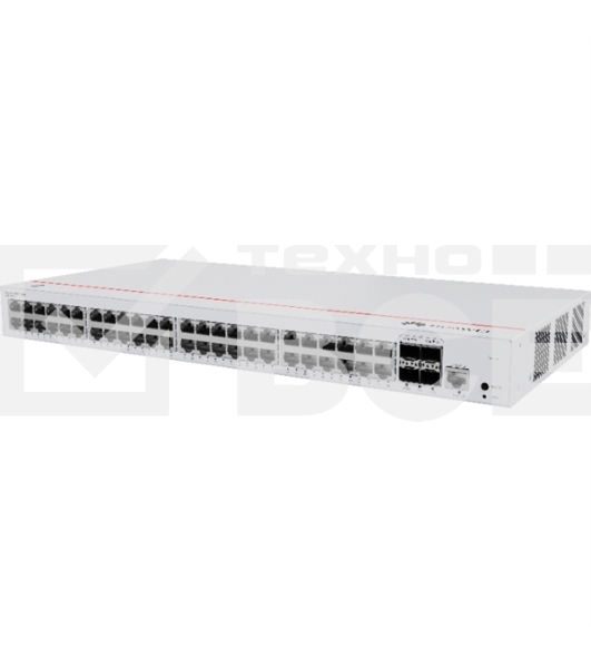Коммутатор Huawei eKit S220-48P4S (L2, 48*10/100/1000BASE-T ports(380W PoE+), 4*GE SFP ports, built-in AC power)
