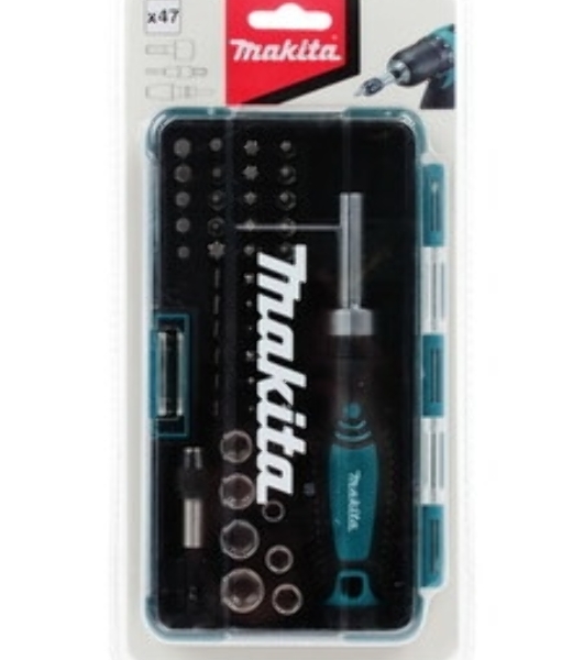 Набор принадлежностей Makita B-36170 47 предметов (жесткий кейс)
