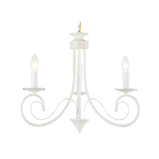 Светильник Ambrella light TR9605/3 WH белый E14/3 max 40W D560*650