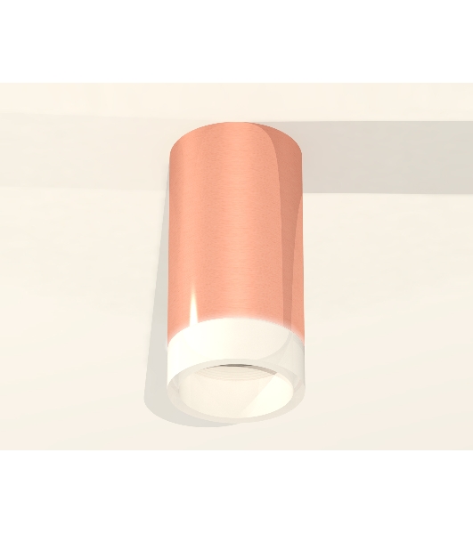 Светильник Ambrella Light XS6326021 PPG/FR золото розовое полированное/белый матовый MR16 GU5.3 (C6326, N6248)