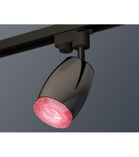Светильник Ambrella light XT1123006 DCH/SBK/PI черный хром/черный песок/розовый MR16 GU5.3 (A2521, C1123, N7193)