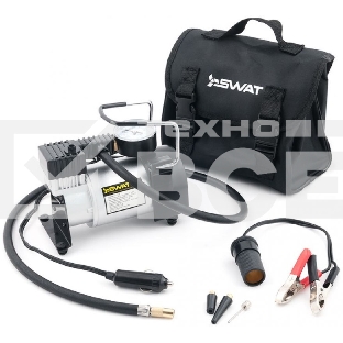 Автомобильный компрессор Swat SWT-106 60л/мин шланг 1м