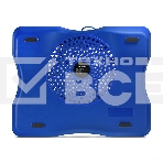 Аксессуар к ноутбуку CROWN Подставка для ноутбука CMLC-1001 silver&blue (до 15,6