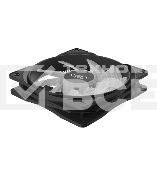 Вентилятор для корпуса DEEPCOOL RF120W черный, 120 мм, 1300 об/мин, 21.9 дБ, 3 pin