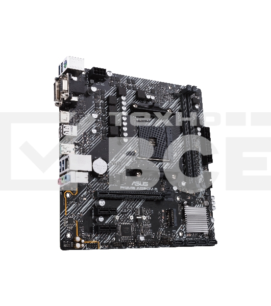 Материнская плата ASUS PRIME A520M-E, AM4, AMD A520, 2xDDR4, 4xSATA, 1xM.2, 1xPCI-E 3.0 x16, 2xUSB-A 3.2 Gen 1, 1xUSB 3.2 Gen 2, 1xDVI-D, 1xHDMI, 1xVGA, 1x 1Gb LAN, 3x3.5 мм, 7.1, Micro-ATX