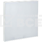 Светильник светодиодный Iek LDVO0-6576-50-6500-K01 ДВО 6576 595х595х25мм 50Вт 6500К опал аналог люм.свет. 4х18 накладных или в потолок Армстронг, фото 1