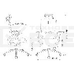 Кресло руководителя Бюрократ MC-612N-H черный TW-01 38-418 сетка/ткань с подголов. крестовина металл хром, фото4