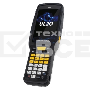 Терминал сбора данных M3 Mobile Android 9.0, GMS, FHD, 802.11 a/b/g/n/ac, SE4750 2D Imager Scanner, Rear Camera, BT, GPS, NFC(HF), 2G/16G, 35 Functional Keypad, Standard Battery is included and Bullet Proof Film, Hand Strap are attached. Requires Cradle a