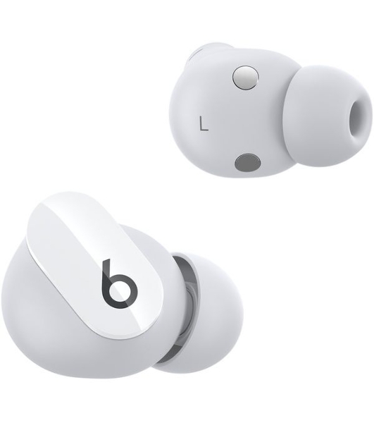 Гарнитура вкладыши Beats Studio Buds True Wireless Noise Cancelling белый беспроводные bluetooth в ушной раковине (MJ4Y3EE/A)