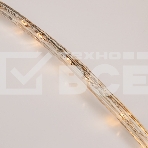 Дюралайт LED, фиксинг (2W), 24 LED/м, теплый белый, 25 м, фото5