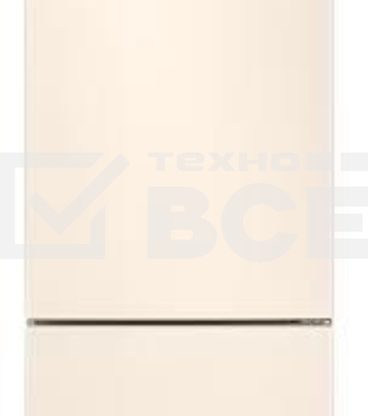 Холодильник Samsung RB37A5200EL/WT бежевый двухкамерный 269/118 л морозилка снизу