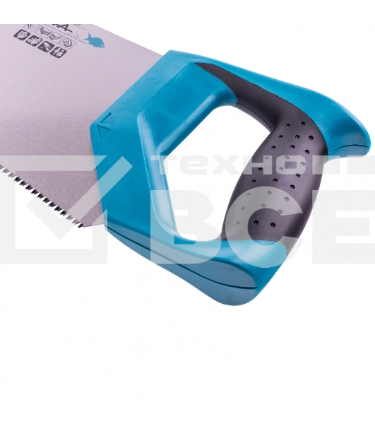 Ножовка Gross 24104 по дереву piranha 500мм 11-12 tpi зуб - 3d каленый зуб двухкомпонентная рукоять