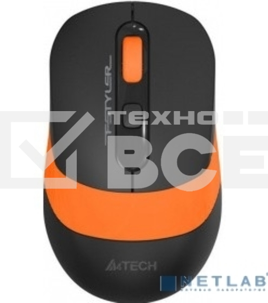 Клавиатура + мышь A4Tech Fstyler FG1010 клав:черный/оранжевый мышь:черный/оранжевый USB беспроводная Multimedia